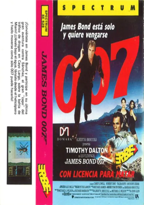 007 - Licence To Kill (1989)(The Hit Squad)[128K][re-release] ROM download