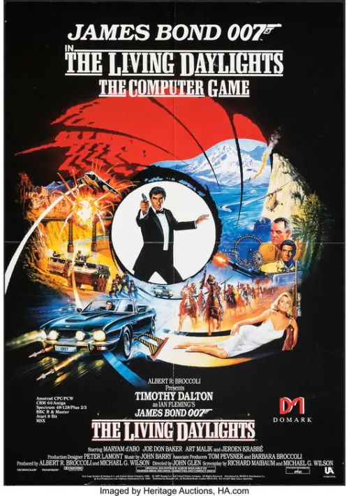 007 - The Living Daylights (UK) (1987) [t1].dsk ROM download