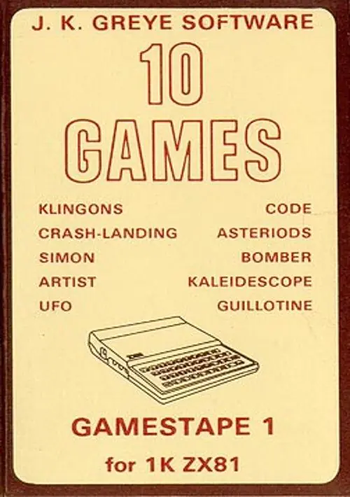 1K Games.08.Car Crash ROM download