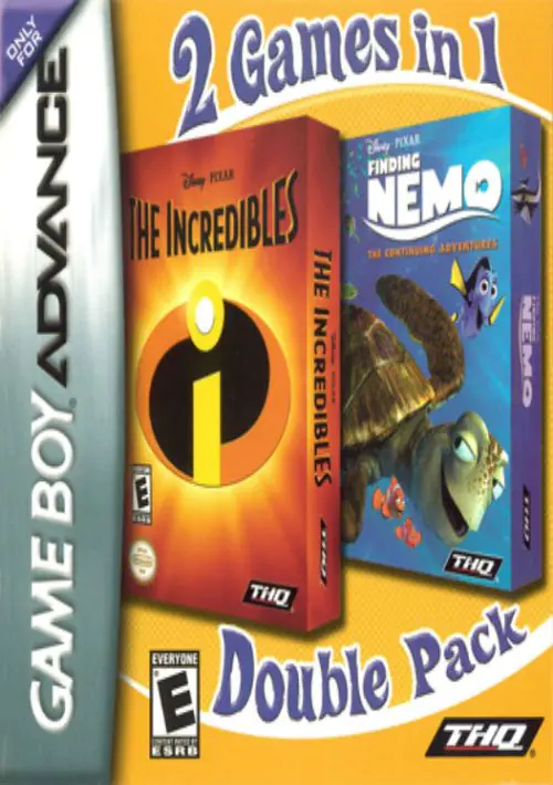 2 In 1 - Finding Nemo & The Incredibles (E) ROM download