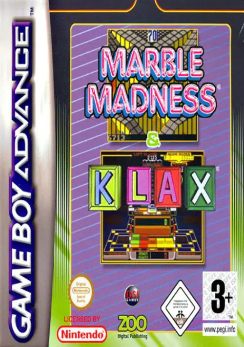 2 In 1 - Marble Madness & Klax (sUppLeX) ROM