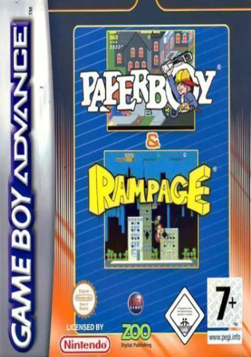 2 In 1 - Paperboy Rampage ROM download