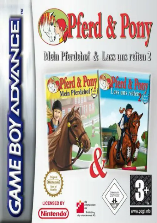 2 In 1 - Pferd And Pony (Mein Pferdehof) & Lass Uns Reiten 2 (sUppLeX) ROM