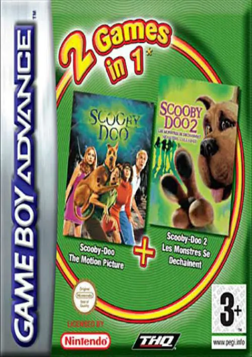 2 In 1 - Scooby Doo Le Film & Scooby Doo 2 Monstres Se Dechainment ROM download