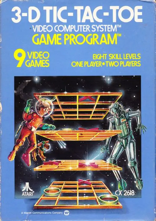 3-D Tic-Tac-Toe (1978) (Atari) ROM download