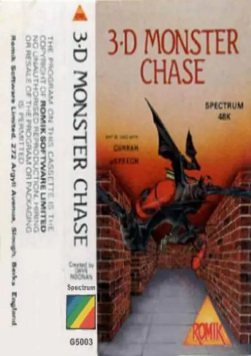 3D Monster Chase (1984)(Romik Software) ROM download