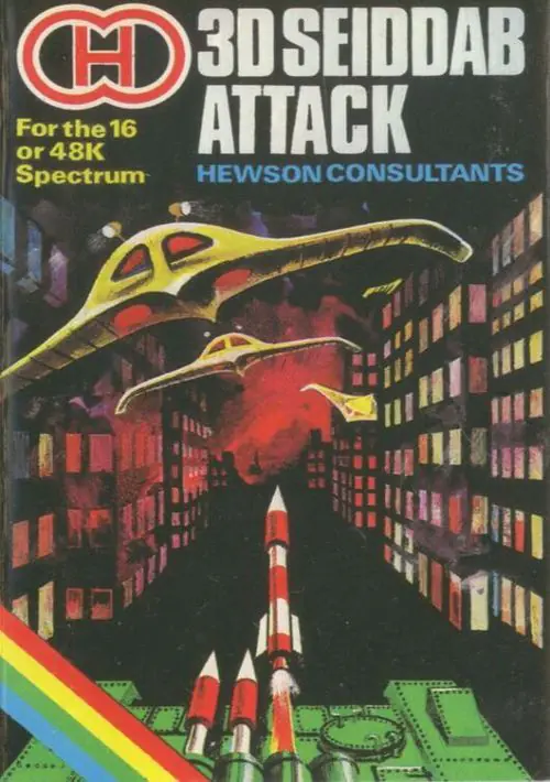 3D Seiddab Attack (1983)(Hewson Consultants)[a][16K] ROM download