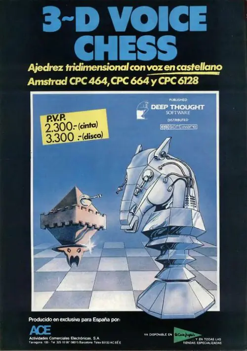 3D Voice Chess (1985).dsk ROM