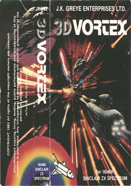 3D Vortex (1983)(J.K. Greye Enterprises)[16K] ROM download