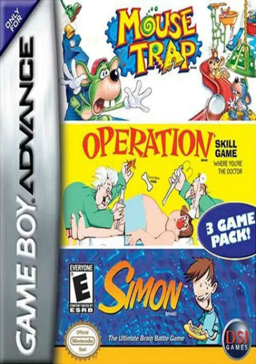 3 In 1 - Mousetra Simon Operation ROM download