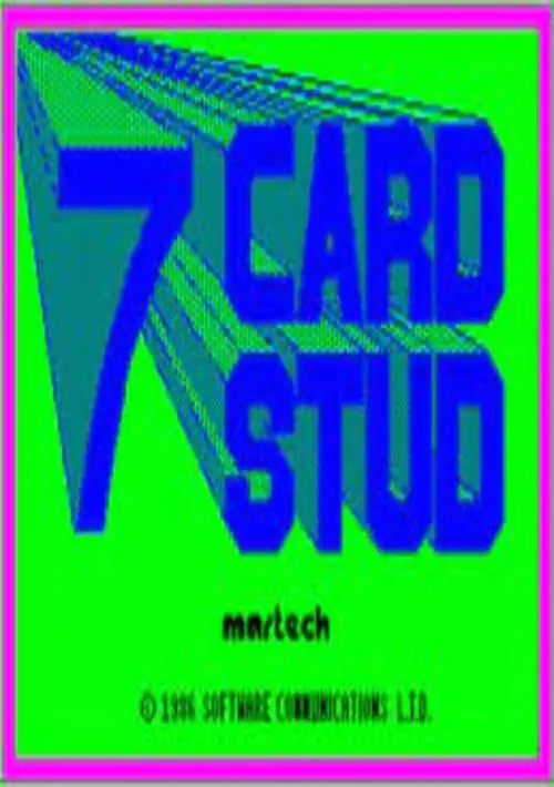 7 Card Stud (1986)(Martech Games) ROM download