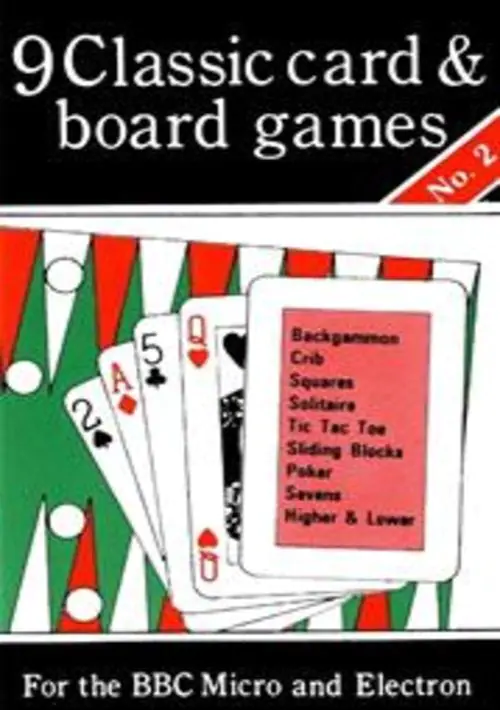 9 Classic Card And Board Games - No. 2 (19xx)(Micro & Electron User)[bootfile] ROM download