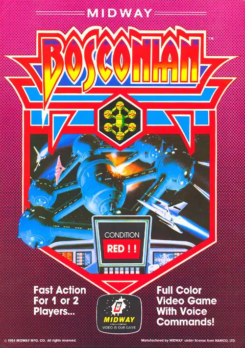 Bosconian (new version) ROM download
