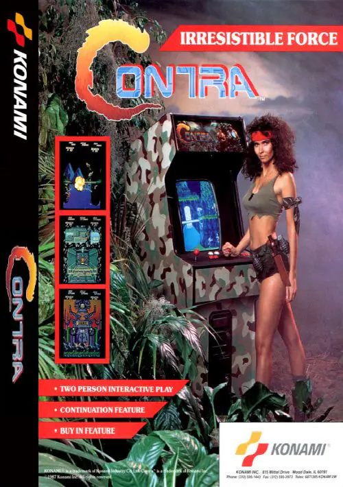 Contra (US / Asia, set 2) ROM download