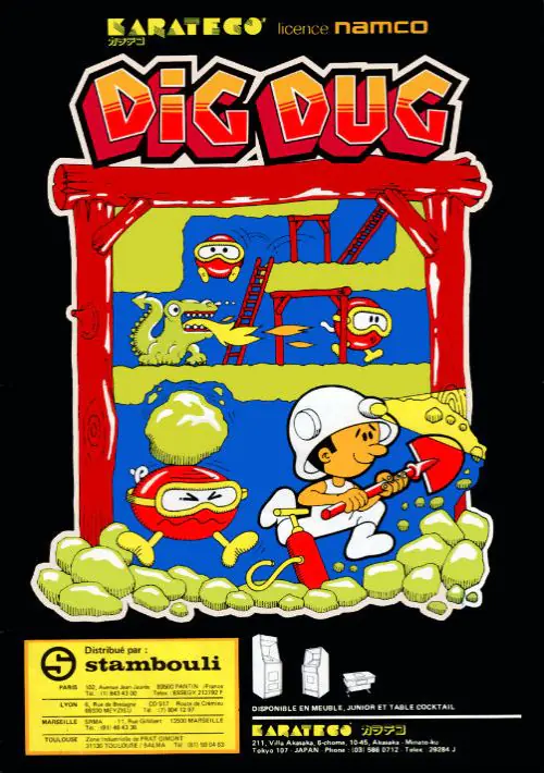 Dig Dug (Atari, rev 1) ROM download
