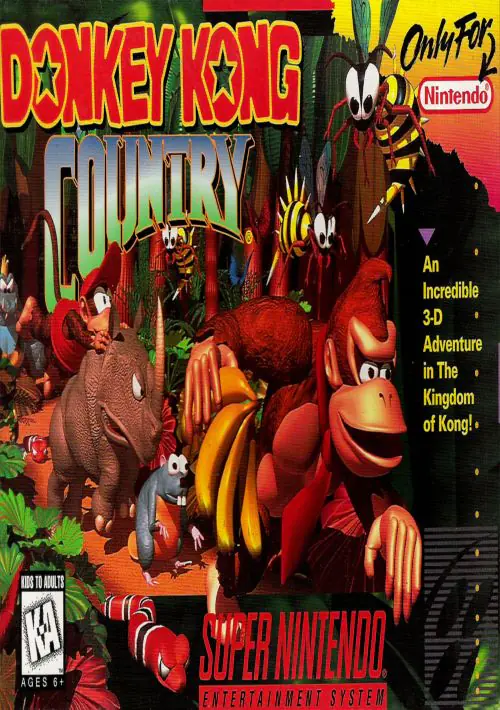Donkey Kong Country (V1.1) (EU) ROM
