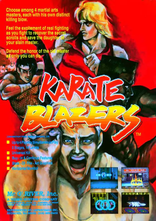 Karate Blazers (World, set 1) ROM download