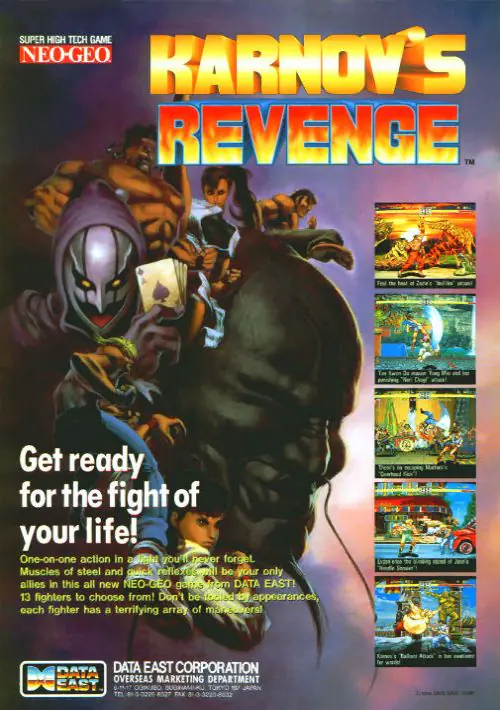 Karnov's Revenge / Fighter's History Dynamite ROM download