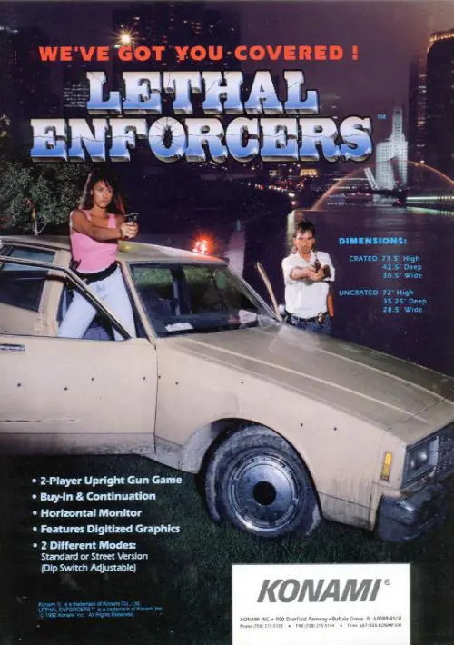 Lethal Enforcers (ver UAE, 11/19/92 15:04) ROM download