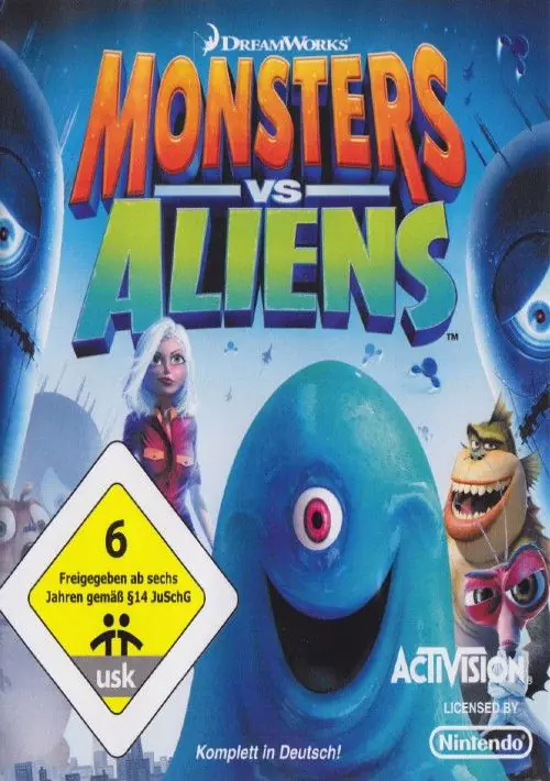 Monsters vs Aliens (DE)(Independent) ROM download
