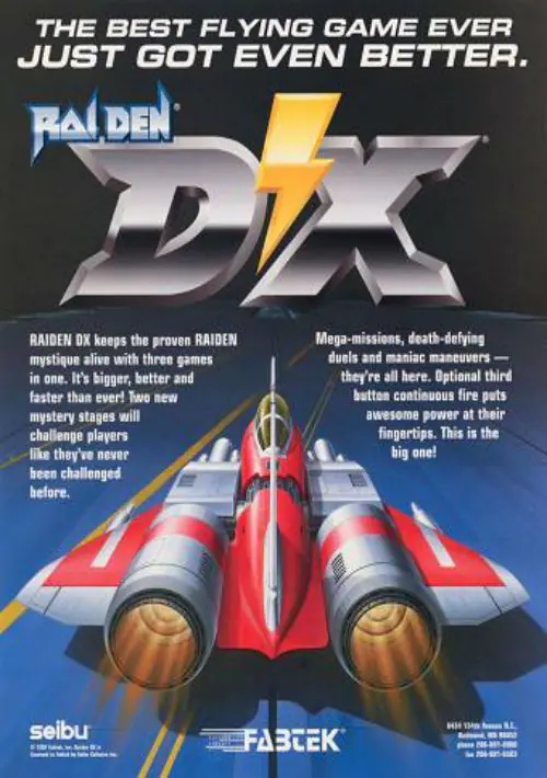 Raiden DX (UK) ROM download