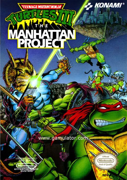 TMNT III - The Manhattan Project ROM download