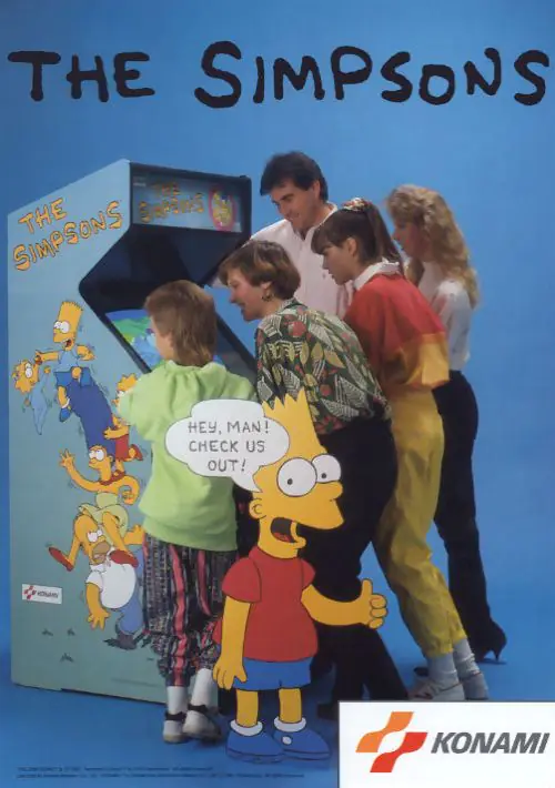 The Simpsons (2 Players World, set 2) ROM