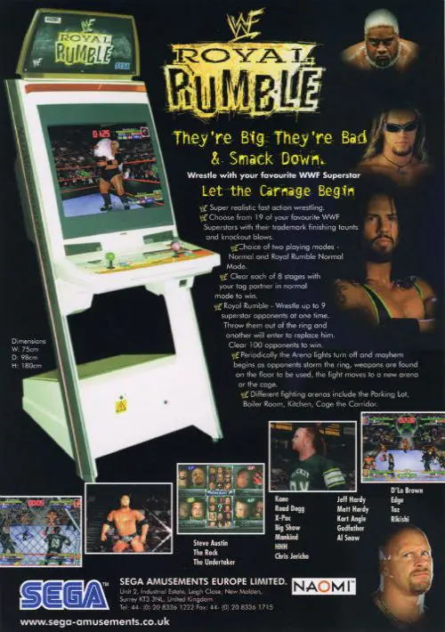 WWF Royal Rumble ROM