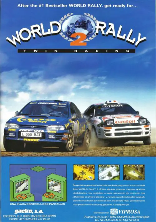 World Rally 2 - Twin Racing ROM download