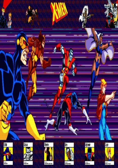 X-Men (6 Players ver UCB) ROM download