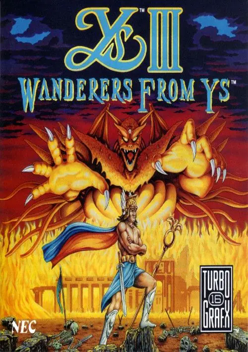 Ys III - Wanderers from Ys [U][CD][TGXCD1015][Falcom][1991][PCE] ROM download