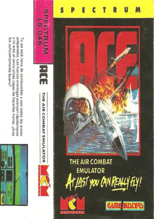 ACE - Air Combat Emulator (1987)(Zafiro Software Division)[re-release] ROM download