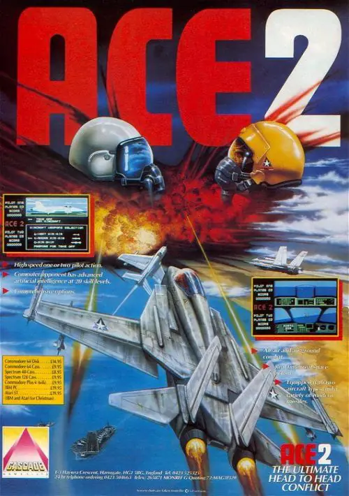 ACE 2 - The Ultimate Head To Head Conflict (1989)(MCM Software)[Side B] ROM download