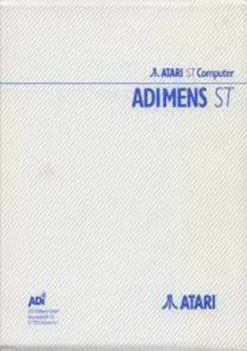 Adimens ST v2.3 (1988)(ADI) ROM download