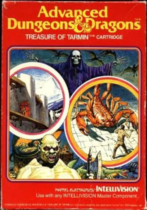 Advanced D&D - Treasure of Tarmin (1982) (Mattel) ROM
