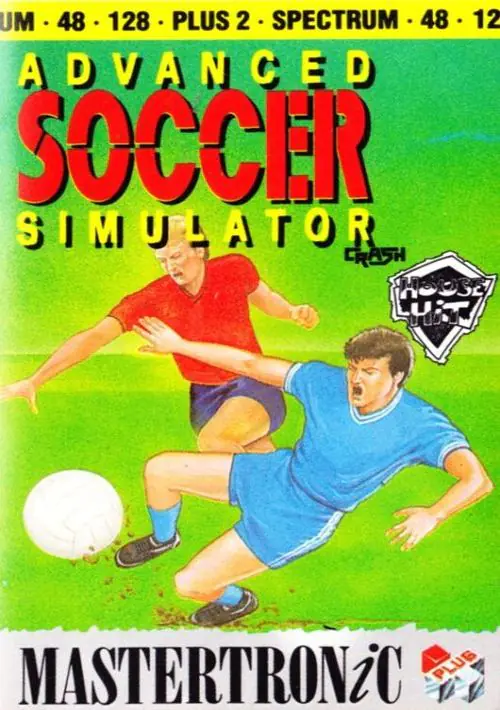 Advanced Soccer Simulator (1989)(Mastertronic Plus) ROM download