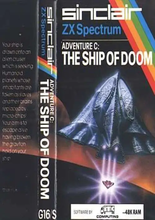 Adventure C - The Ship Of Doom V2 (1982)(Artic Computing) ROM download