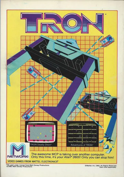  Adventures Of Tron (1983) (Mattel) ROM download
