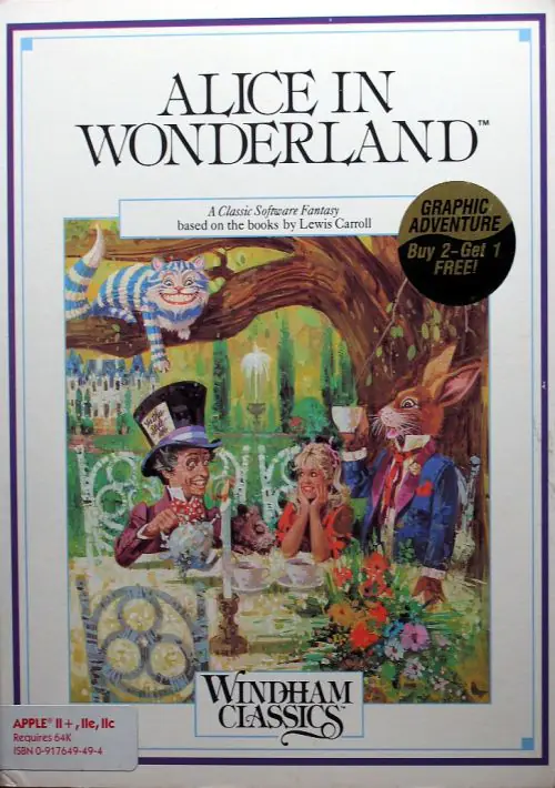 Alice In Wonderland (1985)(Windham Classics)(Disk 1 Of 1 Side B) ROM download