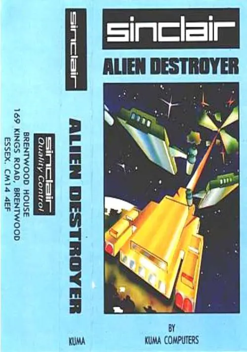 Alien Destroyer (1984)(Kuma Computers) ROM download