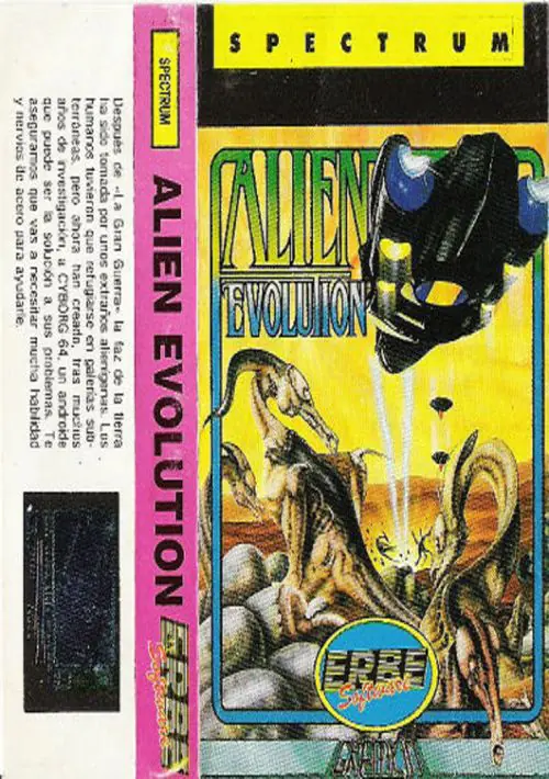 Alien Evolution (1987)(Erbe Software)[re-release] ROM