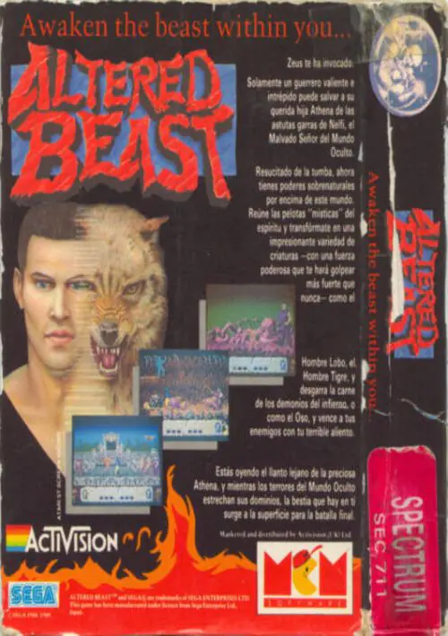 Altered Beast (1989)(MCM Software)[re-release] ROM download