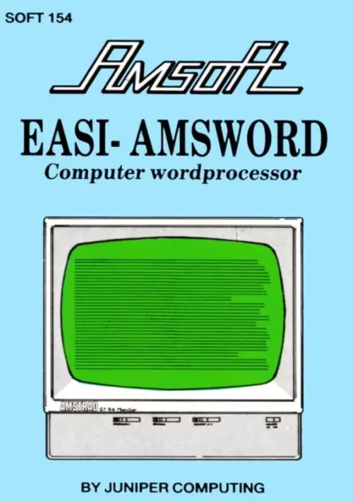 Amsword - The Word Processor (1984).dsk ROM download