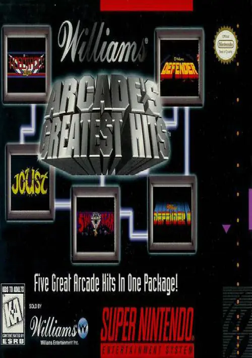 Arcade's Greatest Hits ROM download