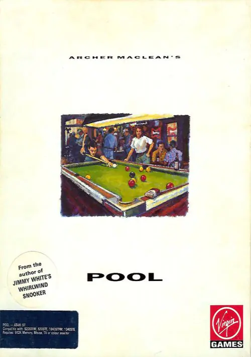 Archer MacLean's Pool (1992)(Virgin)[cr Cynix] ROM download