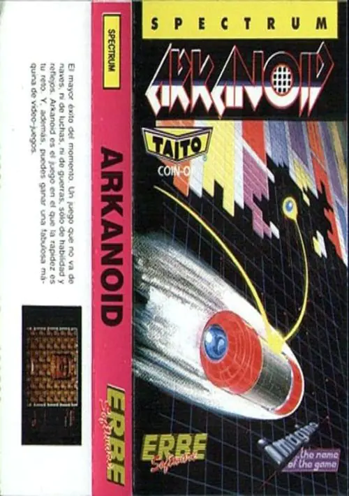 Arkanoid (1987)(Erbe Software)[re-release] ROM download