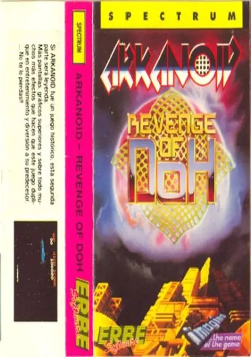 Arkanoid II - Revenge Of Doh (1988)(Erbe Software)[128K][re-release] ROM download