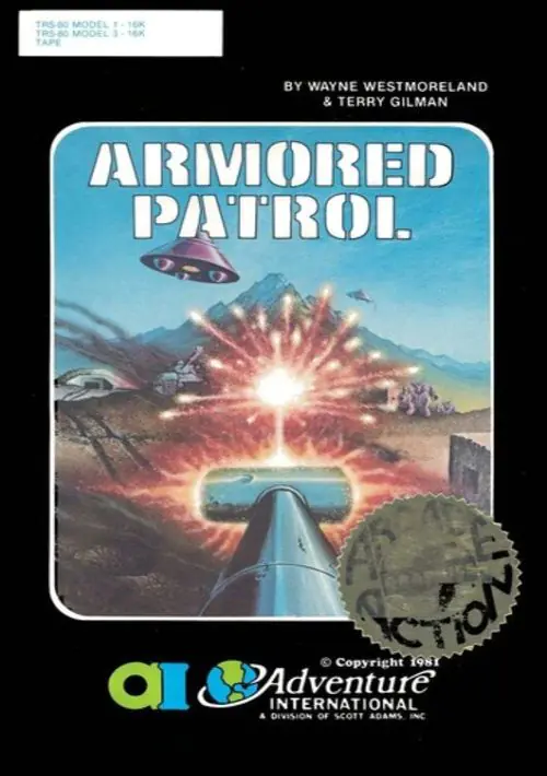 Armored Patrol (1981)(Adventure International)[CMD] ROM download