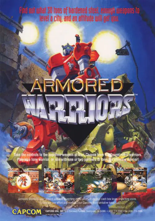 Armored Warriors (Euro 941024) ROM download