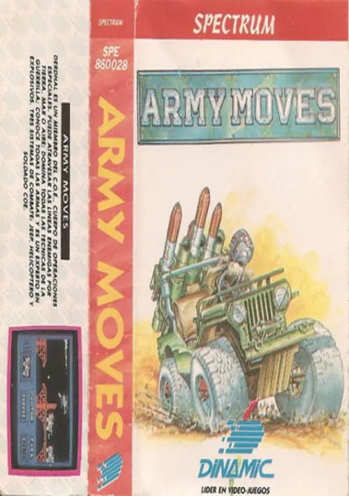 Army Moves (1986)(Dinamic Software)(es)(Side A)[Special Edtition For MicroHobby Subscribers] ROM download